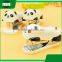 plastic mini cartoon portable office stationery manual panada paper stitcher stapling machine stapler