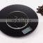 Round digital diet kitchen scale LCD display 5kg/1g
