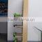 Multi-tier Floor Standing Spinning Wood Flooring Display Rack For Food