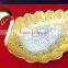 Beautiful gift item, return gift brass gold and silver plated duck shape bowl