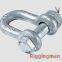 RIGGING CHAIN SHACKLE WITH SCREW PIN,drop forged