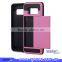 RGKNSE 3 in 1 Case for Samsung Galaxy S8 Phone Case with Card Slot TPU PC Hybrid Back Case