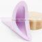 High quality BPA free Silicone material Female urinal outdoor using , standing urinal with OPP bag packing