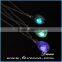 Newest design bulb glowing pendant necklace , glass jewelry glow in the dark