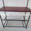 RH-4825 ENTRY WAY Hall Tree Bench Furniture Hook Hanger ORGANIZER Standing Coat Shoe clothes rack