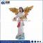 Religious craft catholic rosary resin fairy figurines wholesale