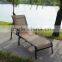 outdoor aluminum adjustable deck chair general use in garden and beach sets