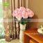 FLH014-3 wedding stage flower decoration artificial wedding flower stand centerpieces