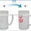 2016 New Item Cheap Price change color glass cup