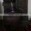 Tiered Pottery Tabletop Water Fountain With LED Lights
