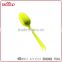 5 Star hotel chlear white melamine soup ladle, food safety bulk Chinese plastic soup spoon
