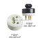 3pin 30A male and female porcelain socket and plug