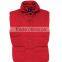 Sleeveless waterproof jacket winter jacked with zipper european vest