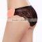 YunMengNi Ladies new arrival candy colors and transparent lace hipster women Ice silk seamless panty