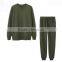 customized cheap plain blank pajamas good quality CVC80/20 fleece 300grm wholesale cheap customized comfort fabric for pajamas