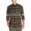 blow 3dollar oem factory yellow plain mens flannel shirt for cheap price