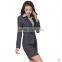 latest design ladies fashion slim formal skirt uniform suit