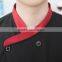 cusomize black OEM design supply catering uniforms,italian restaurant uniforms for men wholesale
