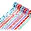10 colors washi tape one set 4C printing 1.5cm width paper tape