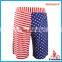 2015 American flag shorts, nylon surf shorts