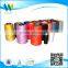 Hubei direct sewing thread manufacture 100% polyester dyed sewing thread