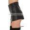 Women Fashion Asymmetrical Punk Rock Casual Party Clubwear Ladies Black Sexy Pu Leather Shorts