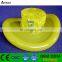 Factory customizable PVC inflatable lifelike cowboy hat inflatable cap inflatable straw hat