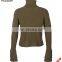 High neck knit wear girl sweater