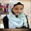 Fashion pearl chiffon hijab shawl scarf hijab muslim women long hijab scarf