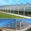 Commercial Glass Greenhouse with Clear PC Sheet Roof
