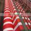 shade rate 73% hdpe Shade Cloth with Corner Grommets