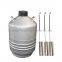 Laboratory Cryogenic Storage Cylinder Dewar Liquid Nitrogen Container