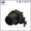30V 8 Pin 90° Receptacle A, B & D-Coding M12 Male for Ship wire harness