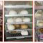 Food Display Warmers Cabinets 5 Layers Glass Display Case Bread Steamer Warming Showcase Machine    WT/8613824555378