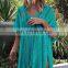 Crochet White Knitted Beach Cover up dress Tunic Long Pareos Bikinis Cover ups Swim Cover up Robe Plage Beachwear