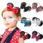 Girl Hair Accessories Baby Kids Headband With Cartoon Ears Toddler Glitter bowknot Hair Bows