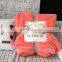 Solid Double Layer Lambskin Thick Double Winter Coral Fleece Blanket