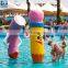 New Design Pencil Spray Cartoon Water Attractions With CE Certificate