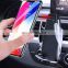 2020 Amazon Hot Sale Top Seller 10W  Fast Charging Qi Infrared Smart Sensor Automatic Clamping Wireless Car Charger Mount