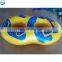 Hot-sale safe colorful inflatable swimming ring/laps/tube with handle