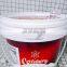 Custom Food Grade 1Gallon  Round  Plastic Bucket with Lid and Handle for Ice Cream