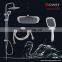 Leelongs ABS Chrome Plated Cheap Square Hydro Hand Shower Spray