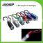 Portable mini 1 LED flashlight with keychain for promotion