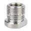 Automobile SS304 Thread oil Filter Adapter 1/2x28 Male - 3/4x16 Female Fuel Filter Adapter Connector