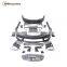 S-class w221 s65 style MC style 2009-2021y body kit fit for w221 pp material body parts front bumper side skirts front grille