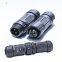 Street Light 2pin M12 connector  llt waterproof  ip68 power Led cable 3 4 5 6 7 8 2+3pin connector