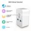 wifi+Blue tooth remote contrl  timing multifunctional conversion socket 10A 15A switch plug Voice Contrl wifi smart socket