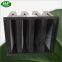 Factory Price V Bank Air Filter Compact Filter for HVAC System