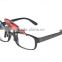 hot selling cheap clip connector red and blue acrylic lens 3D glasses