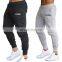 Custom logo printed men's tracksuit cotton jogging pants sublimation jogging men's tracksuit tapered slim sweatpants soft